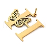 Ion Plating(IP) 201 Stainless Steel Pendants STAS-N103-184G-H-2