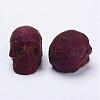 Electroplate Natural Druzy Geode Quartz Beads DJEW-K009-E01-2