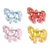 Electroplate Transparent UV Plating Acrylic Pendants OACR-I014-08-1