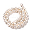 Natural Cultured Freshwater Pearl Beads Strands PEAR-L033-78-01-3