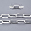 304 Stainless Steel Paperclip Chains CHS-N001-02S-4