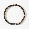 Bohemian Style Natural Tiger  Eye Beads Stretch Bracelets for Men Women JC3583-5