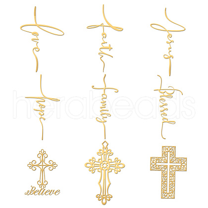 Nickel Decoration Stickers DIY-WH0450-071-1