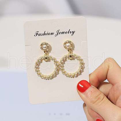 Alloy Stud Earrings FS-WGE0AD6-17-1