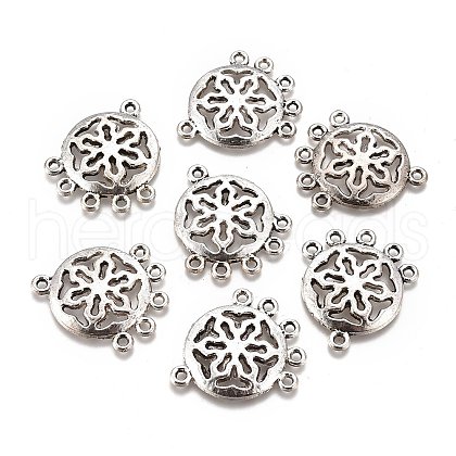 Tibetan Style Alloy Chandelier Components Links PALLOY-M186-06AS-RS-1