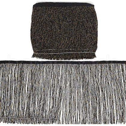 Polyester Tassel Lace Trim SRIB-WH0011-251B-01-1