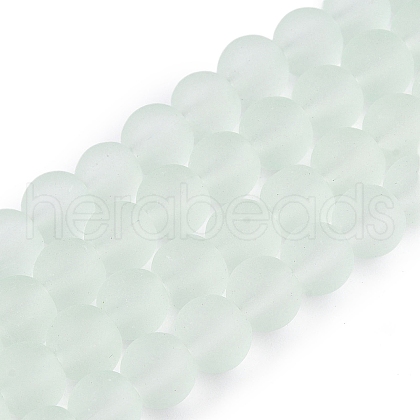 Transparent Glass Bead Strands GLAA-S031-4mm-29-1