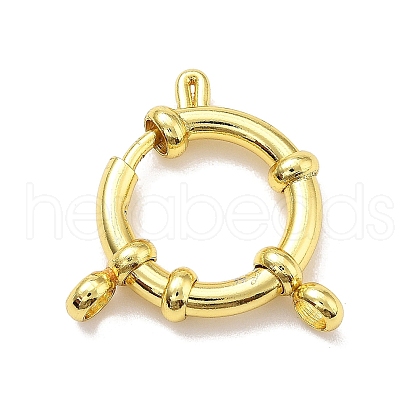Ion Plating(IP) Stainless Steel Spring Ring Clasps STAS-G347-17C-G-1