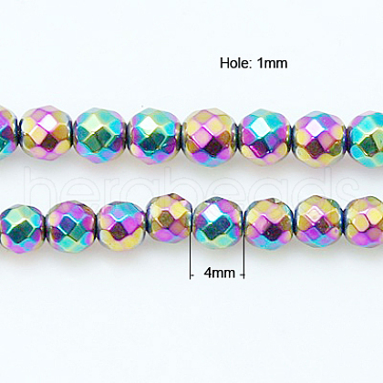 Non-Magnetic Synthetic Hematite Beads Strands G-E001-10-1