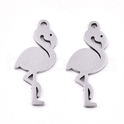 Non-Tarnish 201 Stainless Steel Pendants STAS-S081-056-1
