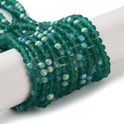 Imitation Jade Glass Beads Strands EGLA-YW0003-19A-15-1
