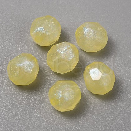 Translucent Acrylic Beads TACR-TAC0004-03B-1