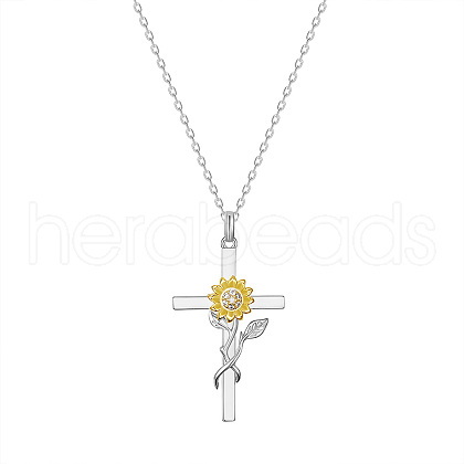 SHEGRACE Brass Pendant Necklaces JN995A-1