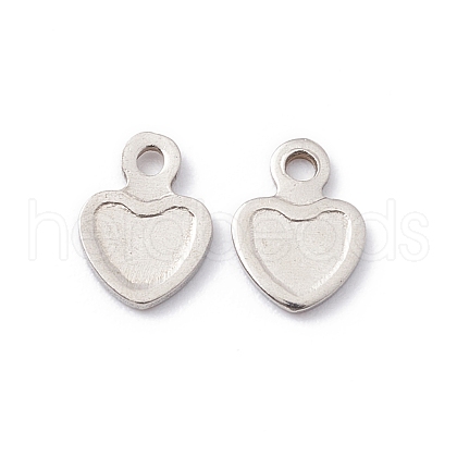 Non-Tarnish 201 Stainless Steel Charms STAS-C057-16P-1