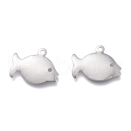 Non-Tarnish 201 Stainless Steel Charms X-STAS-K212-09P-1