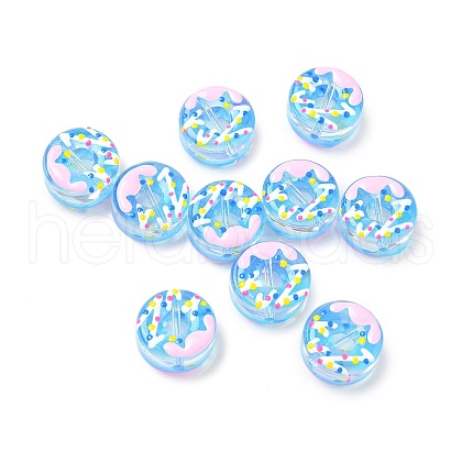 Handmade Lampwork Enamel Beads LAMP-U004-05B-05-1