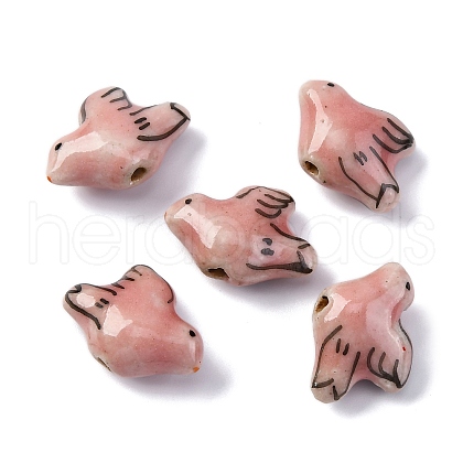 Handmade Porcelain Beads PORC-I029-07-01-1