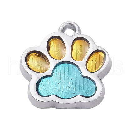 Alloy Enamel Pendants ENAM-TAC0001-06D-1