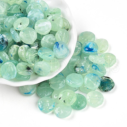 Transparent Acrylic Beads TACR-T028-41A-1