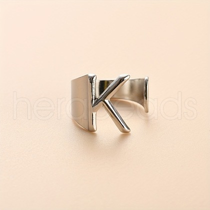304 Stainless Steel Cuff Rings FS-WGEAFE6-22-1