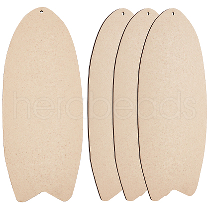 WADORN Unfinished Wooden Pendant Decorations WOCR-WR0001-01-1