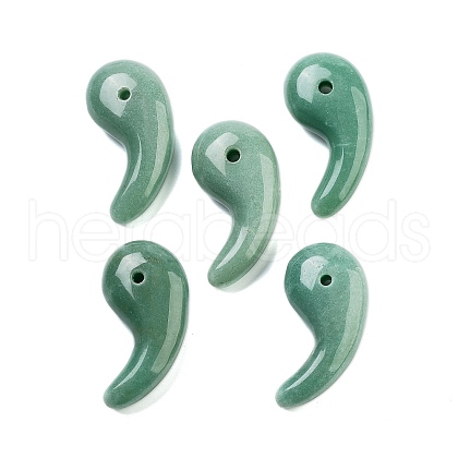 Natural Green Aventurine Pendants G-G119-01A-1