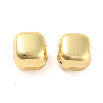 Rack Plating Alloy Beads PALLOY-D023-32G-1