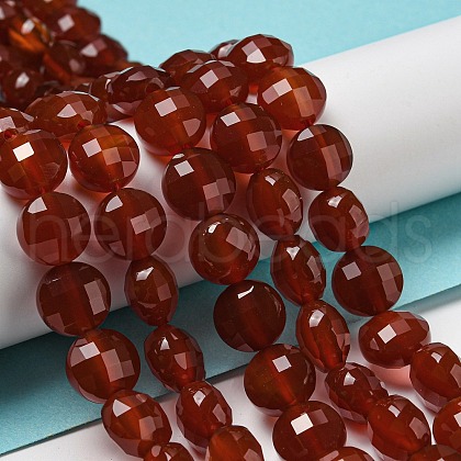 Natural Carnelian Beads Strands G-K351-A05-03-1