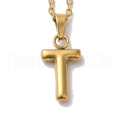 PVD Vacuum Plating 201 Stainless Steel Necklaces NJEW-H033-01G-T-1