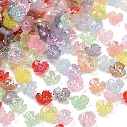 Opaque Acrylic Beads OACR-C022-06-1