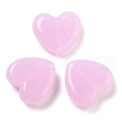 Heart Handmade Lampwork Beads LAMP-U003-01B-1