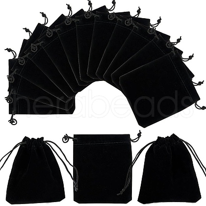 Rectangle Velvet Pouches TP-PH0001-01-1