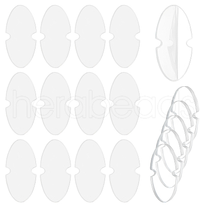 BENECREAT 50Pcs Acrylic Hat Pompom Holder FIND-BC0005-56B-1