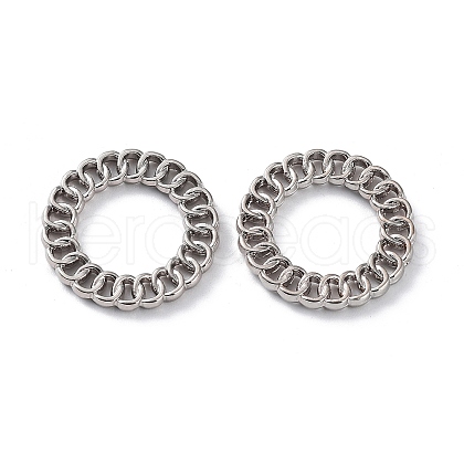 Rack Plating Alloy Connector Charms PALLOY-Q458-29P-1