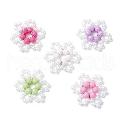 Flower Pendants PALLOY-JF03756-1
