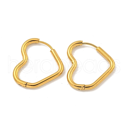 202 Stainless Steel Huggie Hoop Earrings EJEW-H003-07G-03-1