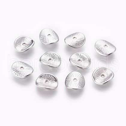 Tibetan Style Wavy Spacer Beads TIBEP-A11067-P-FF-1