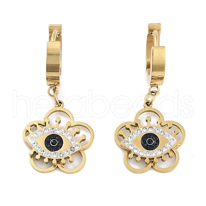 Real 18K Gold Plated 304 Stainless Steel Dangle Earrings EJEW-L283-056G-01-1