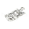 Tibetan Style Alloy Pendants FIND-K022-02AS-2