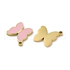 Ion Plating(IP) 316L Surgical Stainless Steel Charms STAS-D035-06G-01-2