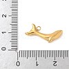 304 Stainless Steel Charms STAS-Q351-02G-E-3