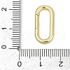 Brass Spring Gate Rings KK-S527-01G-B-3