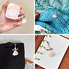 Angel Shell & Acrylic Pendant Decorations HJEW-TA00198-8
