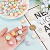 ARRICRAFT 52Pcs 13 Styles UV Plating Acrylic Beads OACR-AR0001-26-3
