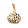 Brass Pendants KK-D367-06PG-1