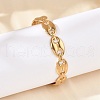 304 Stainless Steel Cuff Bangles for Women BJEW-B120-04G-01-2