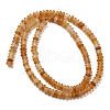 Natural Red Aventurine Beads Strands G-K343-C02-01-3