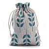 Linenette Drawstring Bags CON-PW0001-078A-12-4