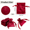 Beebeecraft 10Pcs Velvet Storage Bags TP-BBC0001-12B-01-2