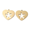 Ion Plating(IP) 316L Surgical Stainless Steel Pendants STAS-H213-80G-1